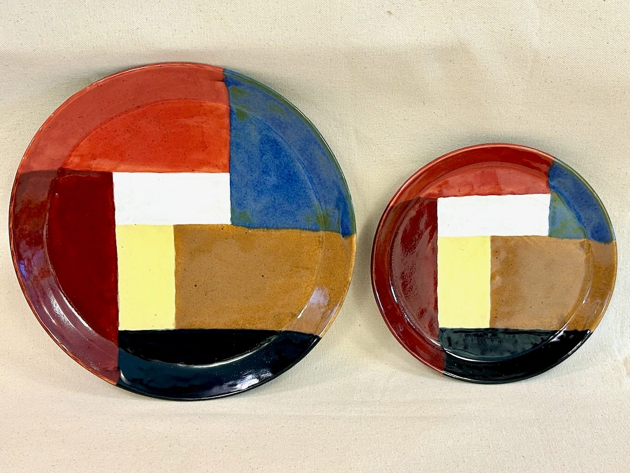 Large and Small Pattern Plate